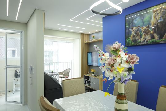 Sala de apartamento para alugar com 3 quartos, 47m² em Artur Alvim, São Paulo