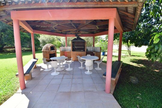 Churrasqueira de casa de condomínio à venda com 4 quartos, 809m² em Cidade Universitária, Campinas