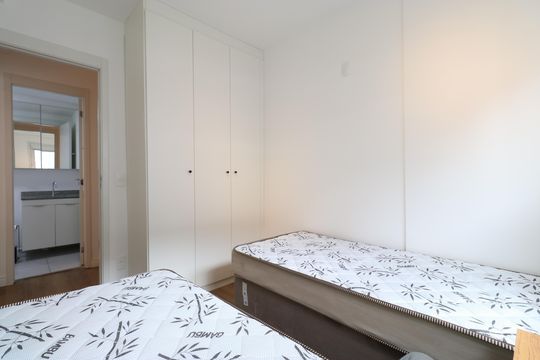 Quarto 1 de apartamento para alugar com 2 quartos, 41m² em Água Branca, São Paulo