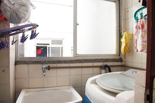 Cozinha + Área de Serviço de kitnet/studio para alugar com 1 quarto, 42m² em Bom Fim, Porto Alegre