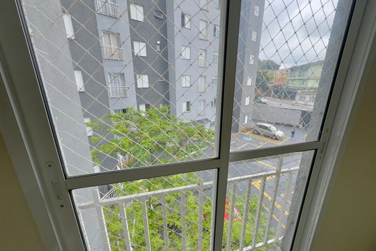Vista da Sala de apartamento para alugar com 2 quartos, 82m² em Vila Florida, Guarulhos