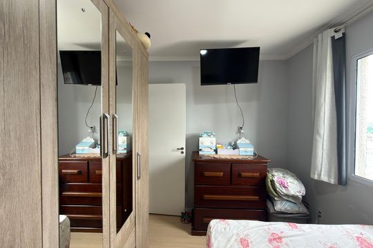 Quarto 1 de apartamento à venda com 2 quartos, 50m² em Jardim Campestre, São Bernardo do Campo