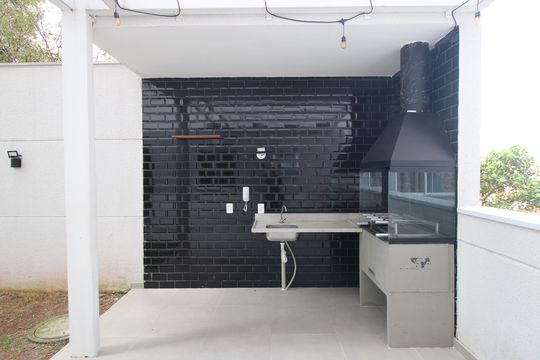 Área comum de kitnet/studio para alugar com 1 quarto, 16m² em Itaquera, São Paulo