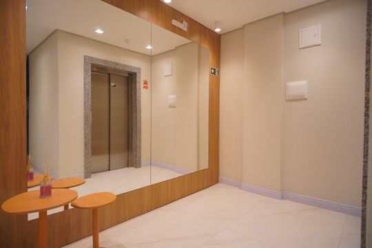 Hall de entrada de apartamento à venda com 3 quartos, 98m² em Scharlau, São Leopoldo