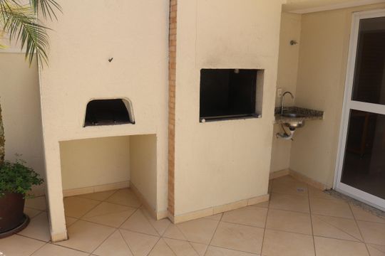 Área comum - Churrasqueira de apartamento à venda com 3 quartos, 84m² em Barcelona, São Caetano do Sul