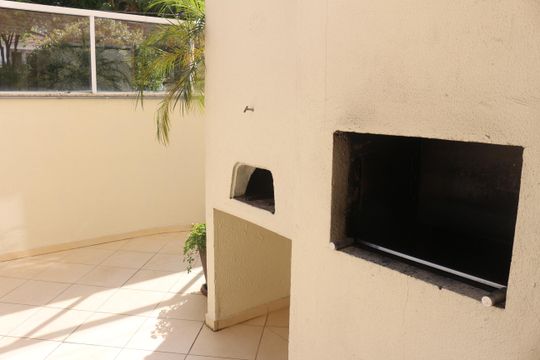 Área comum - Churrasqueira de apartamento à venda com 3 quartos, 84m² em Barcelona, São Caetano do Sul