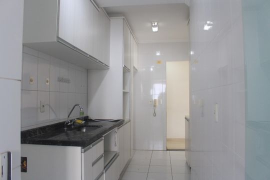 Cozinha de apartamento à venda com 3 quartos, 84m² em Barcelona, São Caetano do Sul