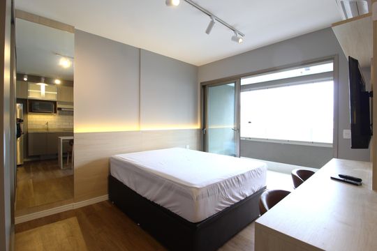 Kitnet/Studio para alugar com 1 quarto, 28m² em Indianópolis, São Paulo