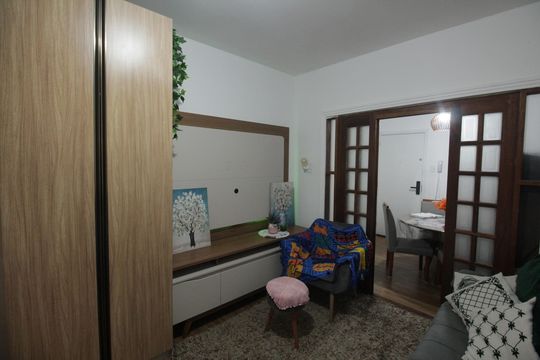 Studio de kitnet/studio para alugar com 1 quarto, 41m² em Embaré, Santos
