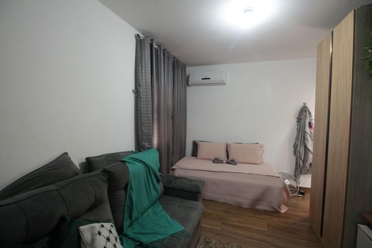 Studio de kitnet/studio para alugar com 1 quarto, 41m² em Embaré, Santos