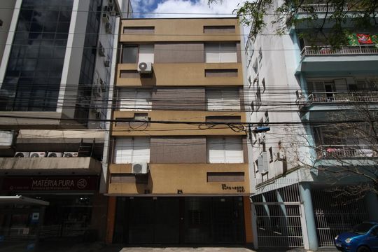 Fachada de apartamento à venda com 1 quarto, 42m² em Moinhos de Vento, Porto Alegre