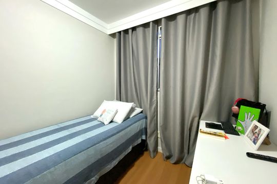 Quarto 2 de apartamento à venda com 2 quartos, 48m² em Vitoria, Belo Horizonte