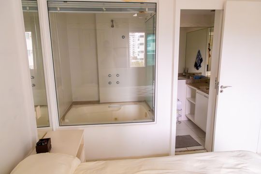 Detalhe do Banheiro da Suite de apartamento para alugar com 3 quartos, 85m² em Barra da Tijuca, Rio de Janeiro