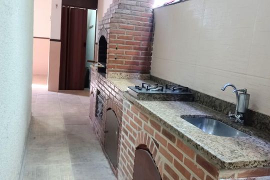 Churrasqueira de casa para alugar com 2 quartos, 118m² em Cosmorama, Mesquita