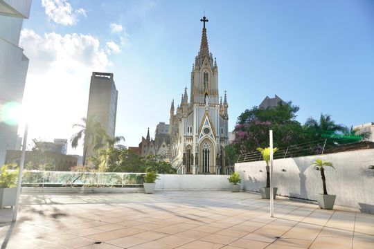 Área comum  de apartamento à venda com 3 quartos, 118m² em Lourdes, Belo Horizonte