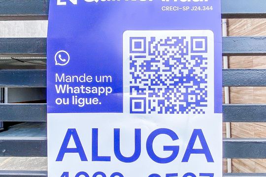 Placa  de apartamento para alugar com 2 quartos, 45m² em Vila Talarico, São Paulo