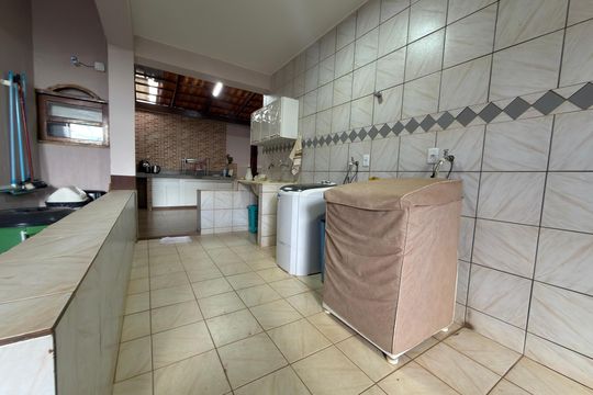Área de serviço de casa à venda com 5 quartos, 1000m² em Colônia Agrícola Samambaia, Brasília