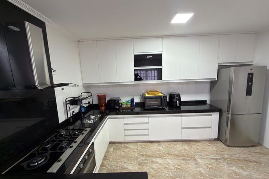 Cozinha de casa à venda com 5 quartos, 1000m² em Colônia Agrícola Samambaia, Brasília