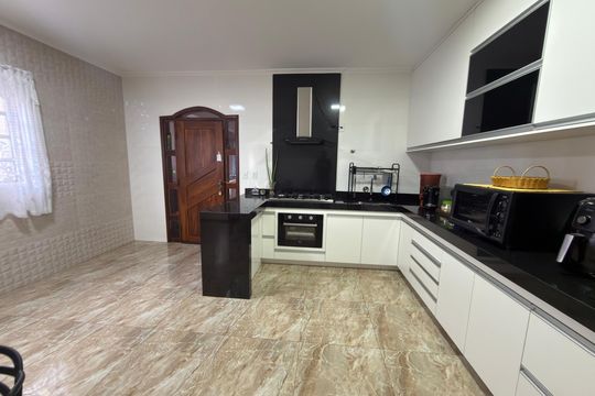 Cozinha de casa à venda com 5 quartos, 1000m² em Colônia Agrícola Samambaia, Brasília