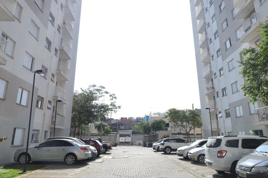 Área comum - Estacionamento de apartamento para alugar com 2 quartos, 57m² em Vila Nova Curuca, São Paulo