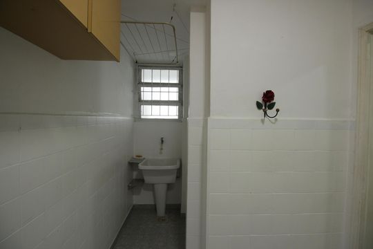 Cozinha e Área de Serviço de apartamento para alugar com 1 quarto, 45m² em Itararé, Santos