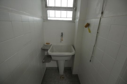 Cozinha e Área de Serviço de apartamento para alugar com 1 quarto, 45m² em Itararé, Santos