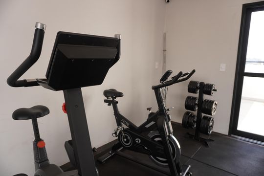 Área comum - Academia de apartamento para alugar com 1 quarto, 20m² em Parque Arnold Schimidt, São Carlos
