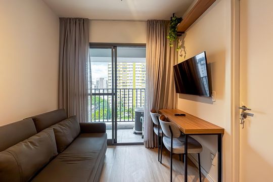 Apartamento para alugar com 1 quarto, 28m² em Pinheiros, São Paulo