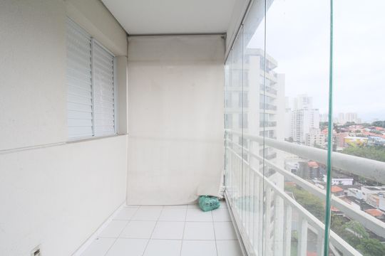 Varanda da Sala de apartamento para alugar com 3 quartos, 80m² em Morumbi, São Paulo