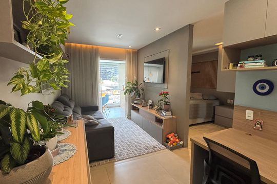 Apartamento para alugar com 1 quarto, 43m² em Cidade Monções, São Paulo