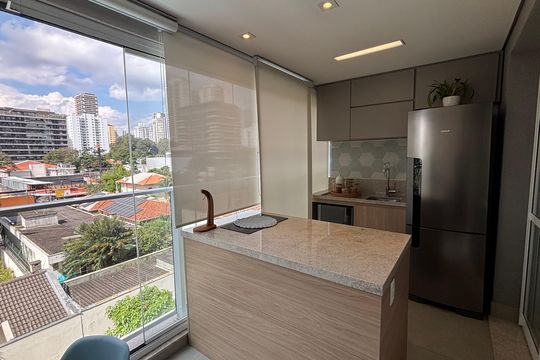 Apartamento para alugar com 1 quarto, 43m² em Cidade Monções, São Paulo