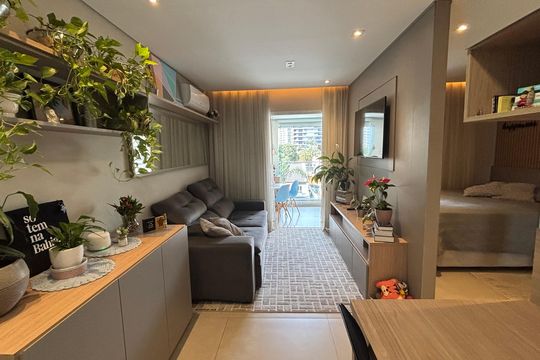 Apartamento para alugar com 1 quarto, 43m² em Cidade Monções, São Paulo