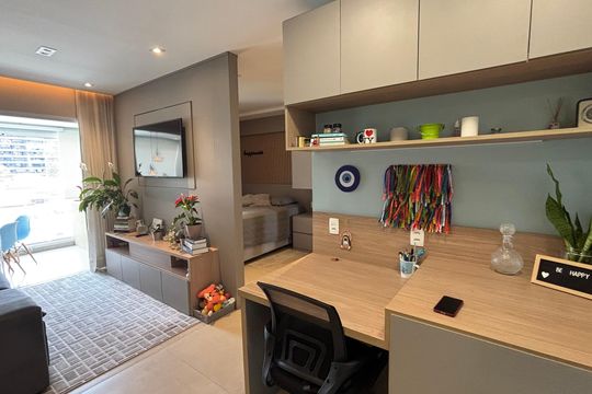 Apartamento para alugar com 1 quarto, 43m² em Cidade Monções, São Paulo