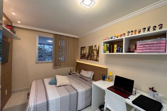 Quarto 1 de apartamento à venda com 3 quartos, 127m² em Recreio dos Bandeirantes, Rio de Janeiro