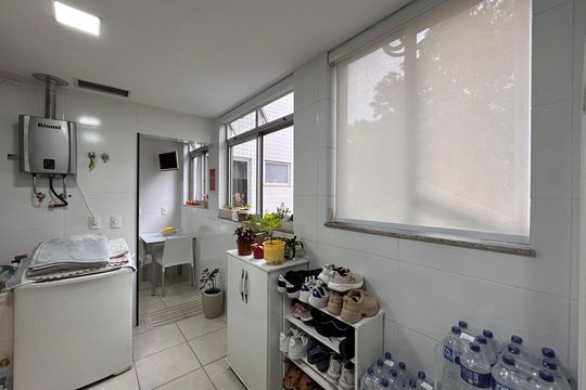 Cozinha e Área de Serviço de apartamento à venda com 3 quartos, 127m² em Recreio dos Bandeirantes, Rio de Janeiro
