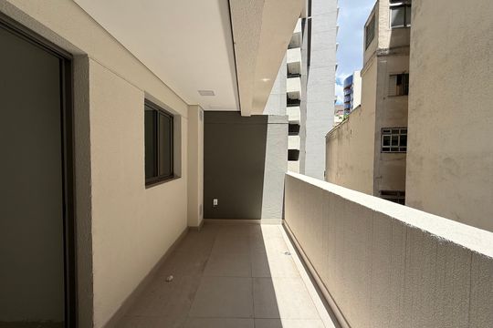Varanda de apartamento à venda com 1 quarto, 40m² em Santa Cecilia, São Paulo