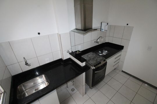Cozinha de apartamento para alugar com 2 quartos, 55m² em Floradas de São José, São José dos Campos