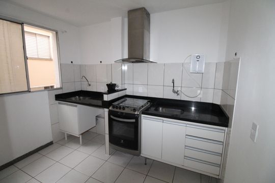 Cozinha de apartamento para alugar com 2 quartos, 55m² em Floradas de São José, São José dos Campos