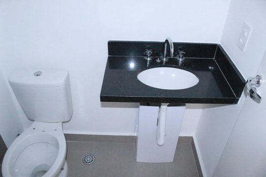 Banheiro de apartamento à venda com 1 quarto, 29m² em Santa Cecilia, São Paulo