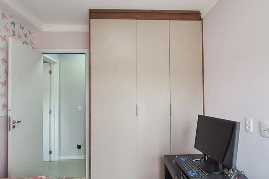 Quarto de apartamento para alugar com 2 quartos, 57m² em Jardim Valdibia, São Bernardo do Campo