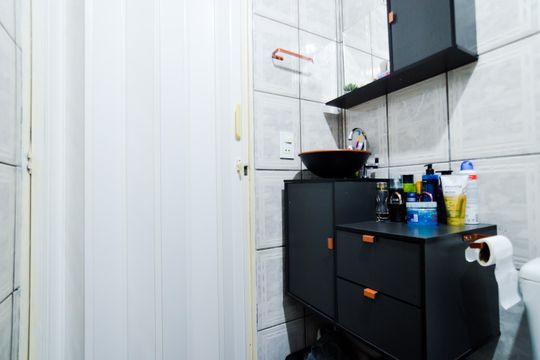 Banheiro de casa de condomínio à venda com 2 quartos, 119m² em Jardim Adriana, Guarulhos