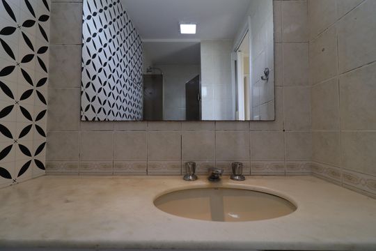 Banheiro da Suíte de apartamento à venda com 3 quartos, 75m² em Jardim Consorcio, São Paulo