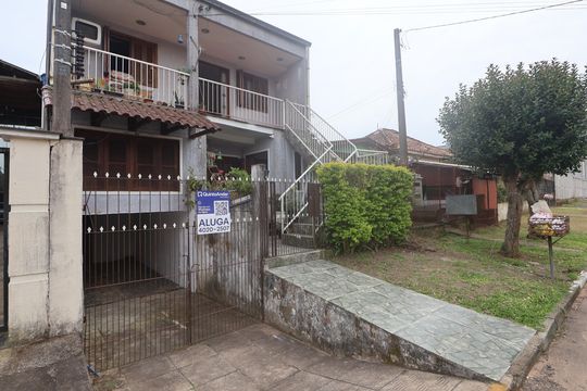 Fachada de apartamento para alugar com 1 quarto, 52m² em Vila Vista Alegre, Cachoeirinha