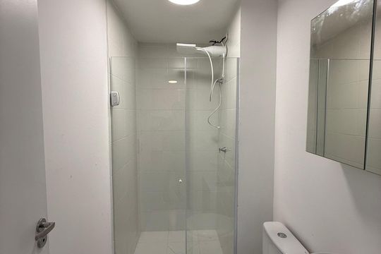 Banheiro de apartamento para alugar com 2 quartos, 33m² em Vila Buarque, São Paulo