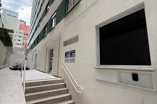 Fachada de apartamento para alugar com 2 quartos, 33m² em Vila Buarque, São Paulo