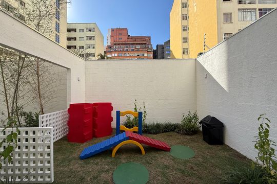 Área comum de apartamento para alugar com 2 quartos, 33m² em Vila Buarque, São Paulo