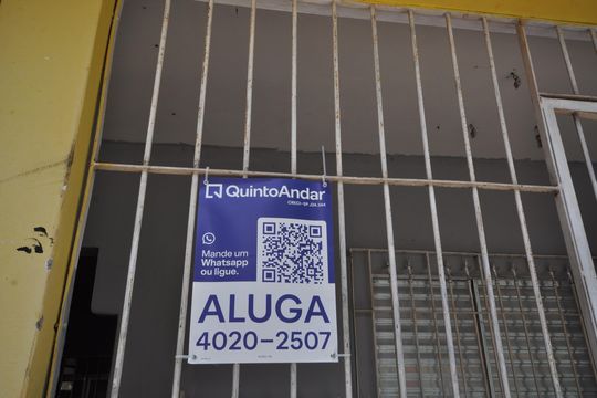 Placa de casa para alugar com 2 quartos, 80m² em Jardim Francisco Mendes, São Paulo