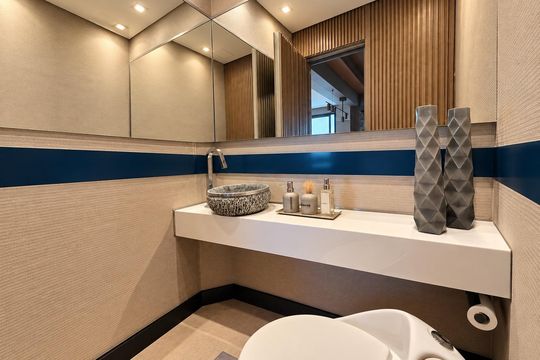 Lavabo de apartamento para alugar com 1 quarto, 90m² em Tatuapé, São Paulo