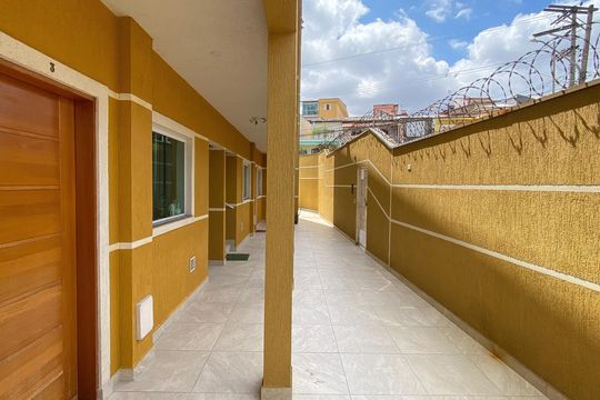 Área comum de apartamento para alugar com 2 quartos, 40m² em Parque Cisper, São Paulo