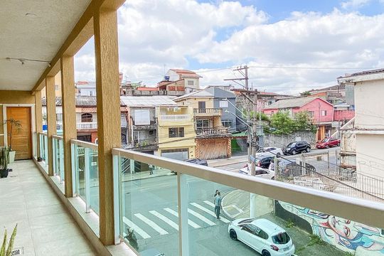 Área comum de apartamento para alugar com 2 quartos, 40m² em Parque Cisper, São Paulo